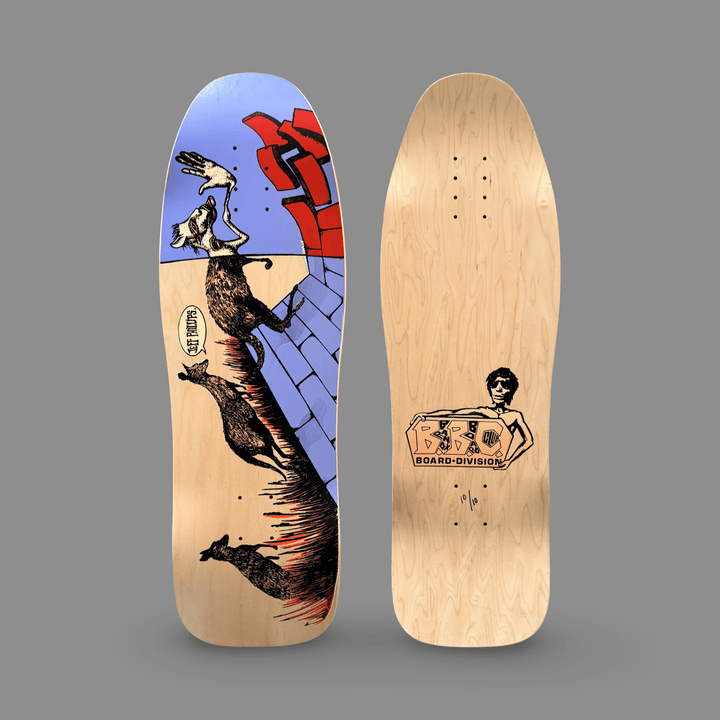Jeff Phillips Kangaroo Limited Edition BBC Deck, HAND-PAINTED 10"x31" 1 of 10