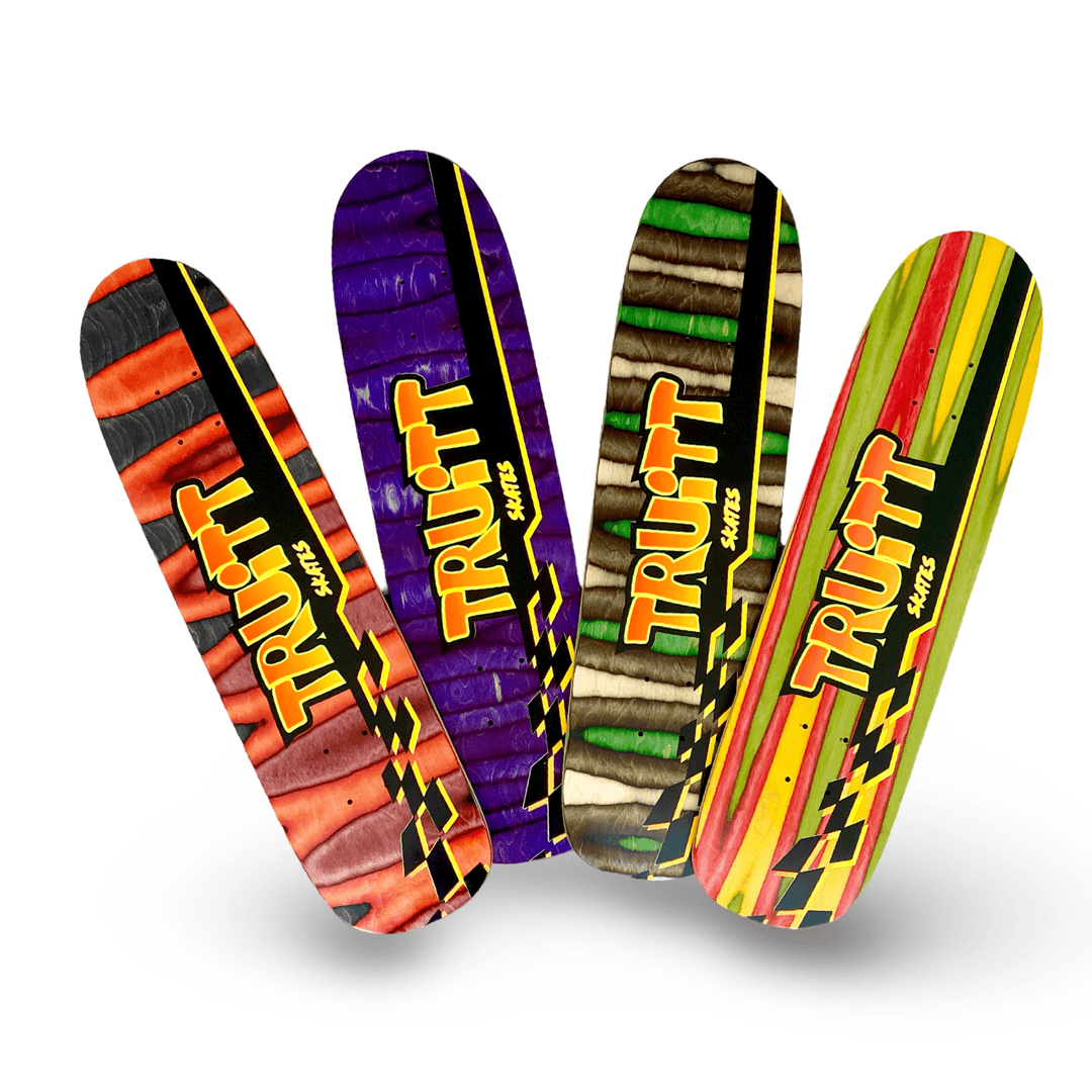 Truitt Skates Freestyle Deck - Spectrum 7.3" x 28" Hand-Painted & Autographed