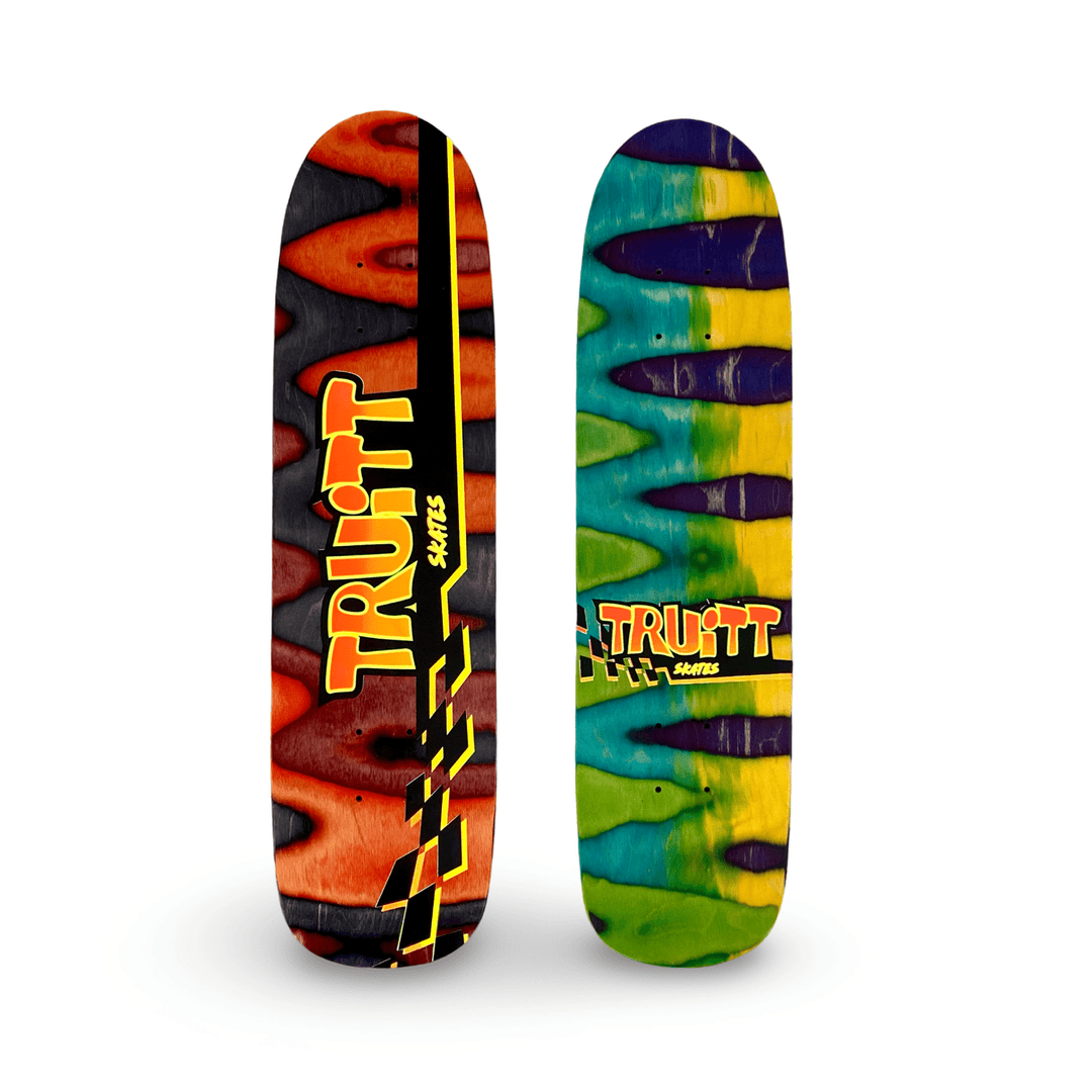 Truitt Skates Freestyle Deck - Spectrum 7.3" x 28" Hand-Painted & Autographed