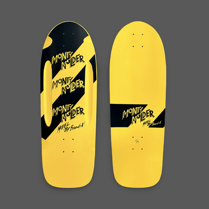 Monty Nolder Limited Edition Routed Deck 10"x30"