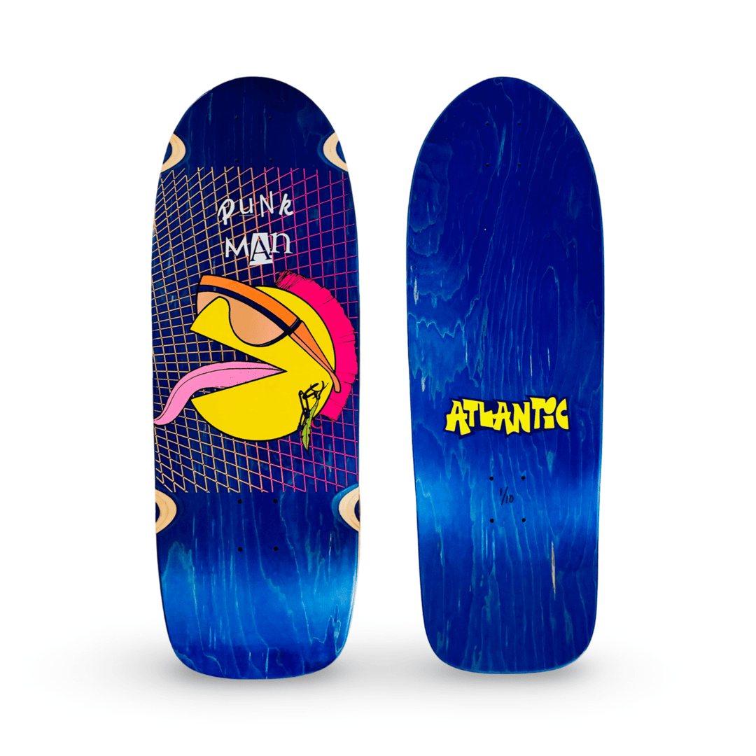 80s Punk Man 10”x30” Limited Edition Skateboard Deck
