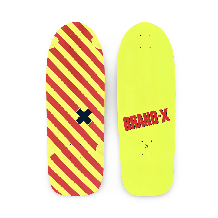 Hand-Painted Vertical Hold Skateboard Deck - Limited Edition