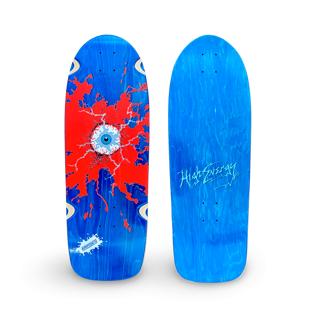 Electric Eye Limited Edition Deck 10”x30” HAND-PAINTED 1 of 5