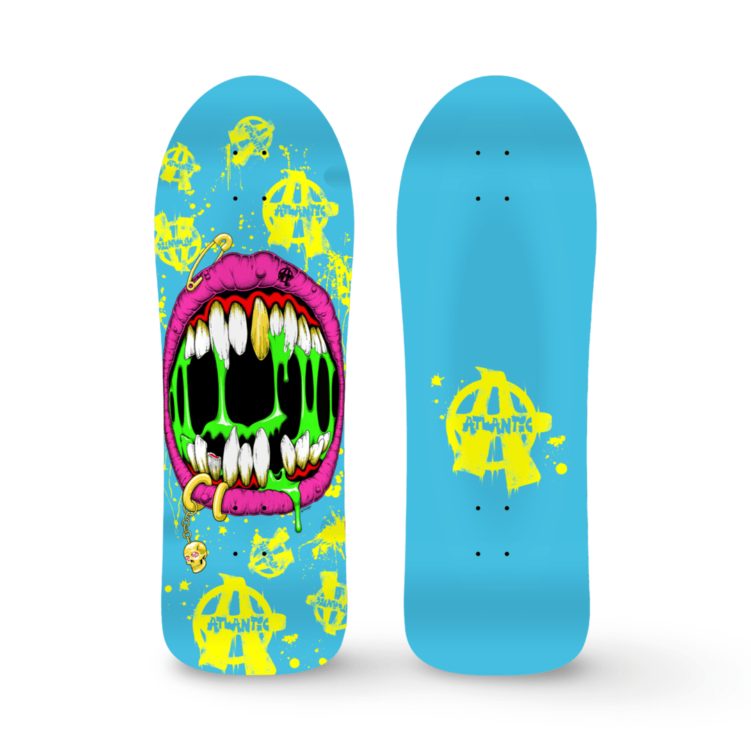 Limited Edition Slime Mouth Skateboard Deck by Brand-X
