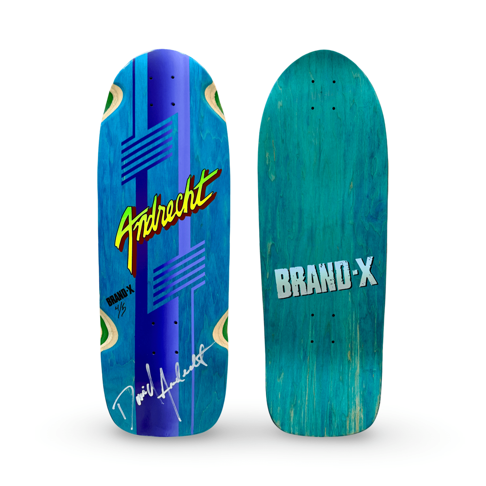 Dave Andrecht 10”x30” Hand-Painted Skateboard Deck