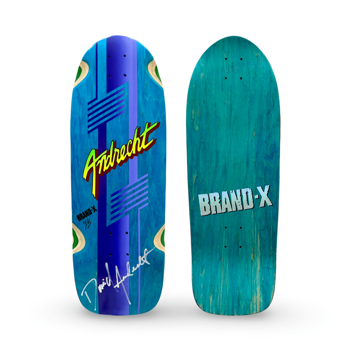 Dave Andrecht 10”x30” Hand-Painted Skateboard Deck