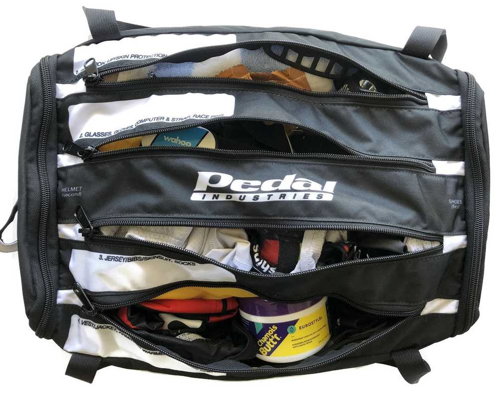 Pedal Industries RaceDay Cycling Gear Bag: Unmatched Functionality and Durability