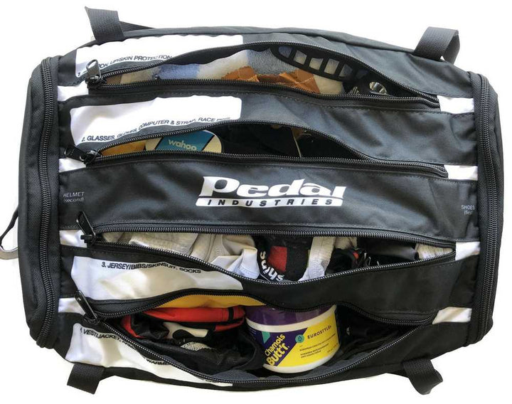 Pedal Industries RaceDay Cycling Gear Bag: Unmatched Functionality and Durability