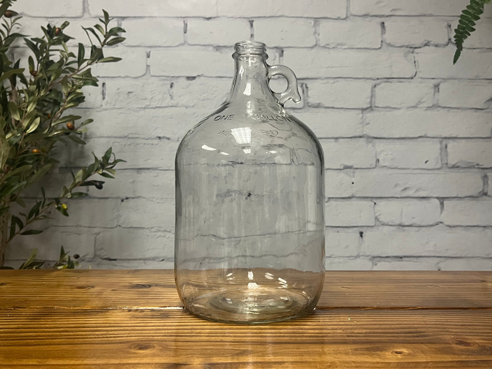 Rustic Strength 1 Gallon Glass Jug with Cap