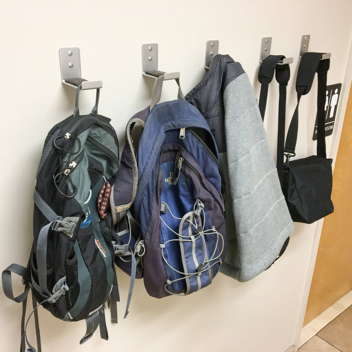 Minimalist Wall Hooks - 2-Pack | 50 lbs Capacity