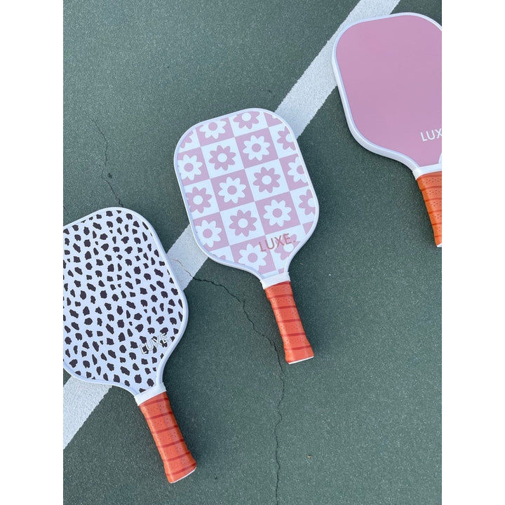 LUXE Checkered Flower Paddle