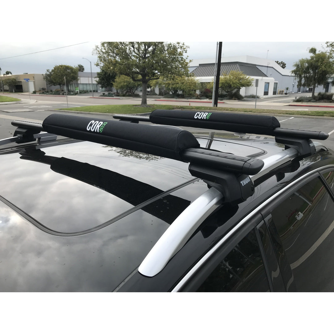 COR Surf Aero Roof Rack Pads 19" or 28" - For Large Aero Bars