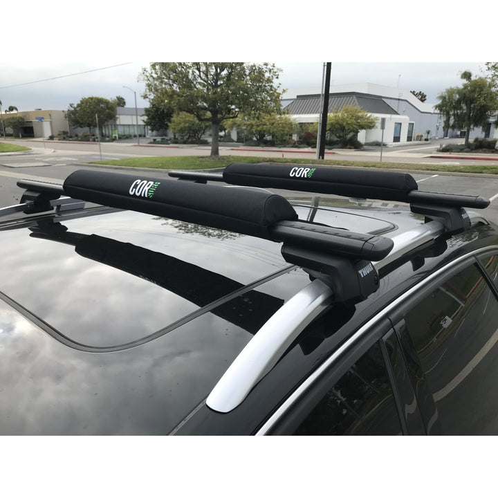 COR Surf Aero Roof Rack Pads 19" or 28" - For Large Aero Bars