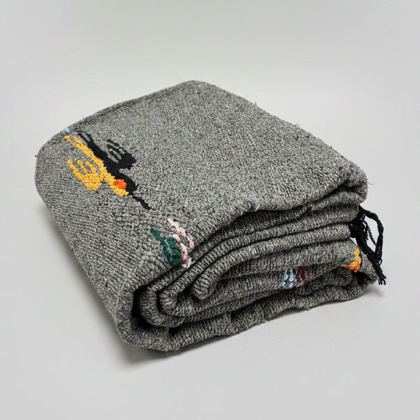 West Path Charcoal Thunderbird Baja Blanket