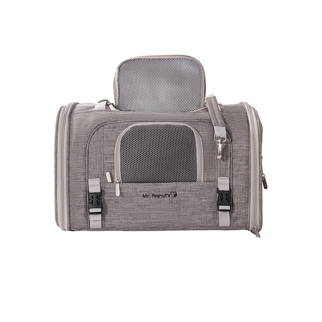 Mr. Peanut's Monterey Series Airline Compliant Horizontal Backpack Pet Carrier