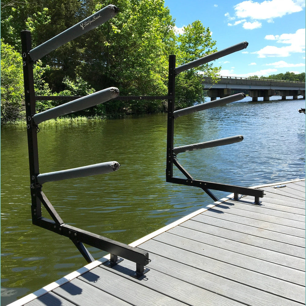 Chesapeake Kayak Storage Rack Over Water Use