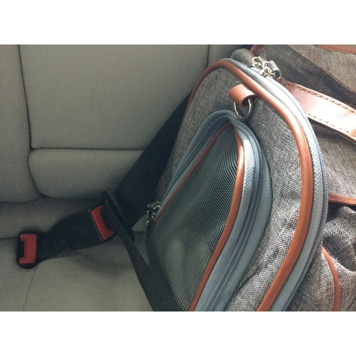 Mr. Peanut's Gold Series Big Apple XL Size Airline Compliant Double Expandable Pet Carrier