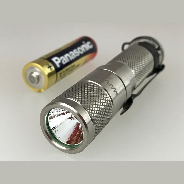 CountyComm AA Titanium Flashlight by Maratac® REV 4