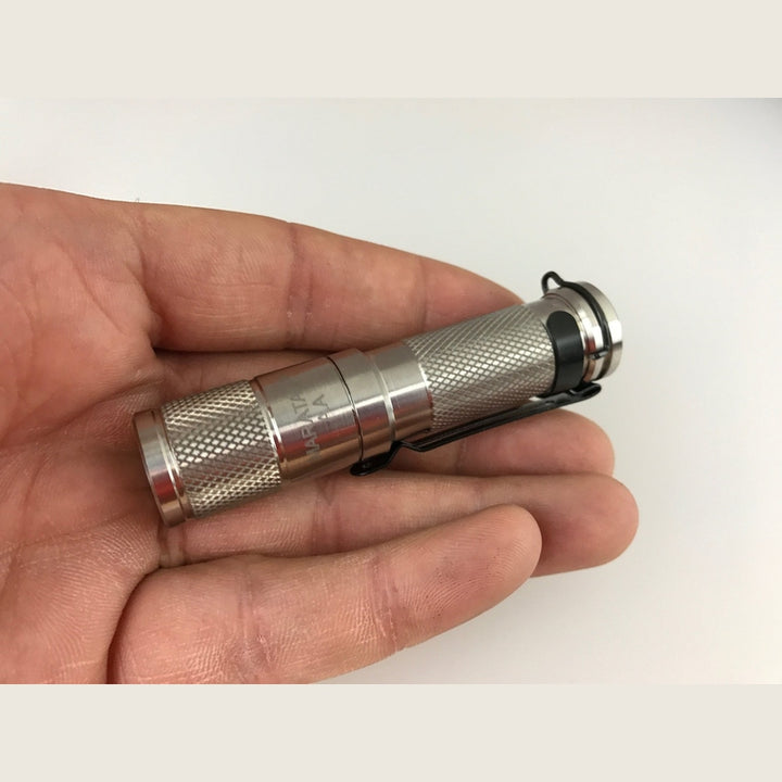 CountyComm AA Titanium Flashlight by Maratac® REV 4