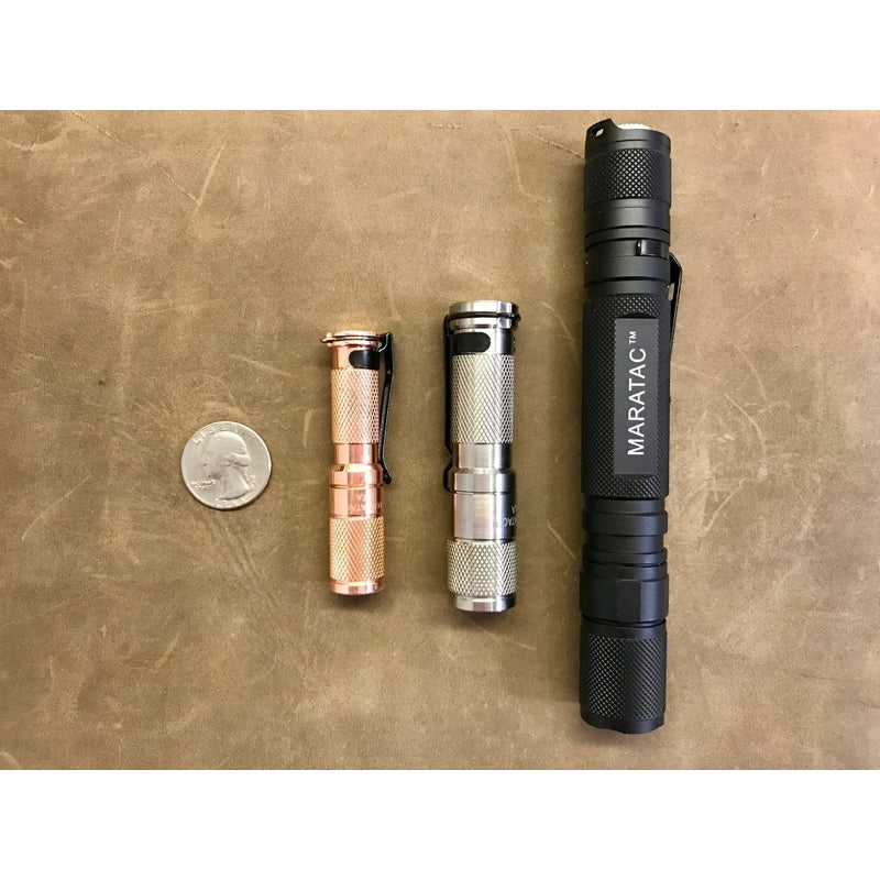 CountyComm AA Titanium Flashlight by Maratac® REV 4