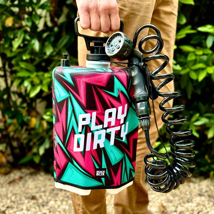 BeachBox Portable Shower Tank - 'Play Dirty'