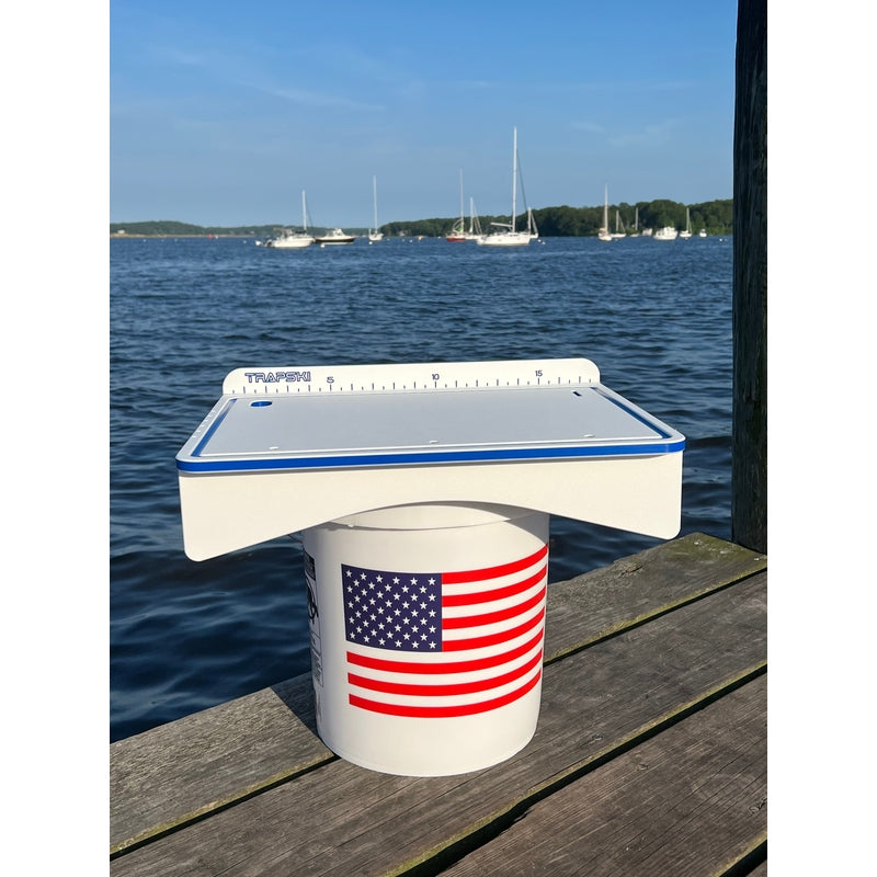 Made in the USA | Premium Single Bucket Raised 18" Fillet Table and Cutting Board