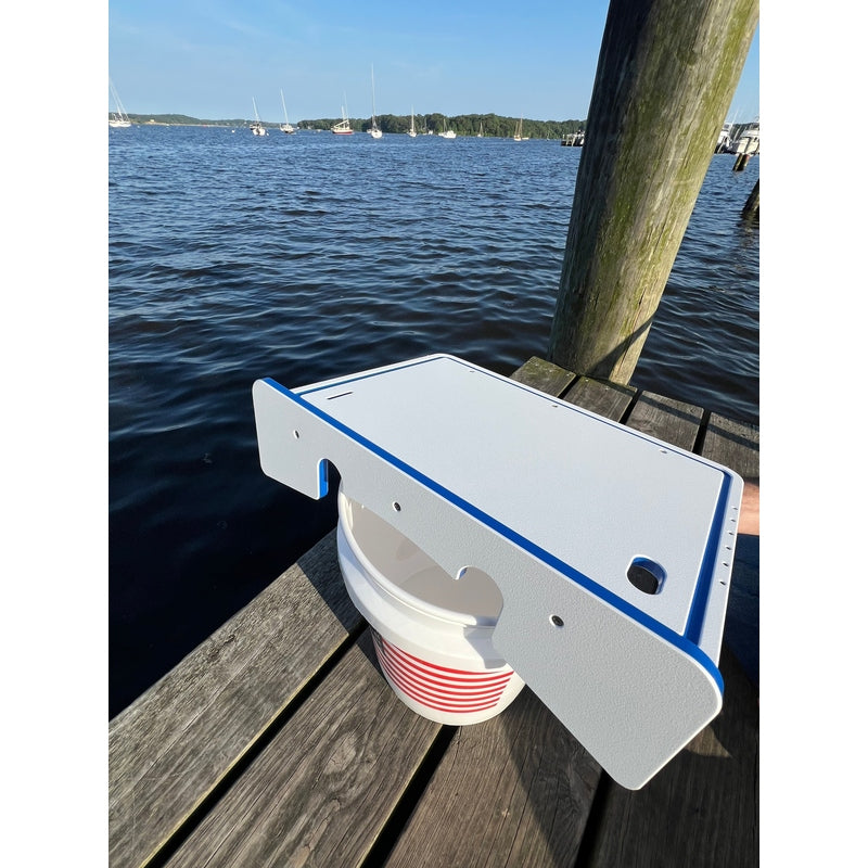 Made in the USA | Premium Single Bucket Raised 18" Fillet Table and Cutting Board