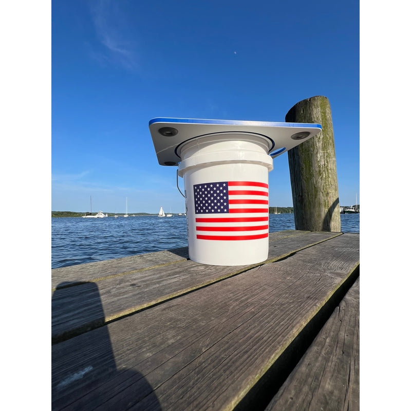 Made in the USA | Premium Bucket or Cooler Fishing Cutting Board