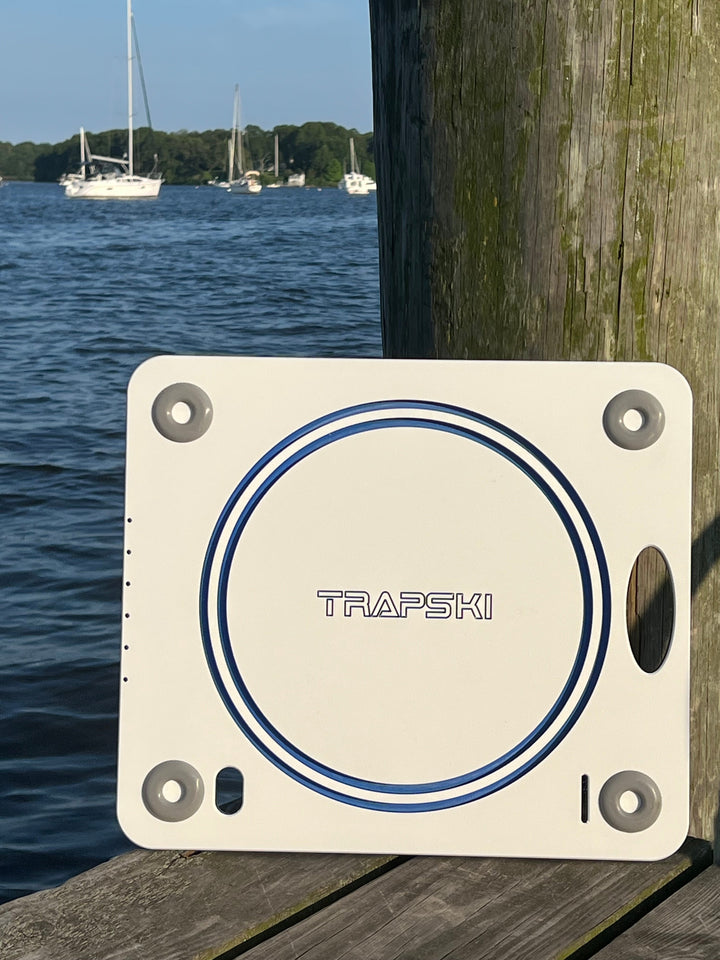 TRAPSKI Premium Bucket or Cooler Fishing Cutting Board | Made in the USA