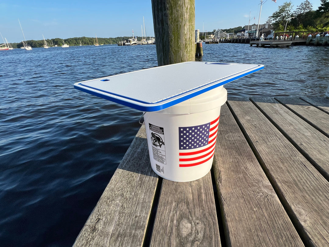 TRAPSKI Premium Bucket or Cooler Fishing Cutting Board | Made in the USA