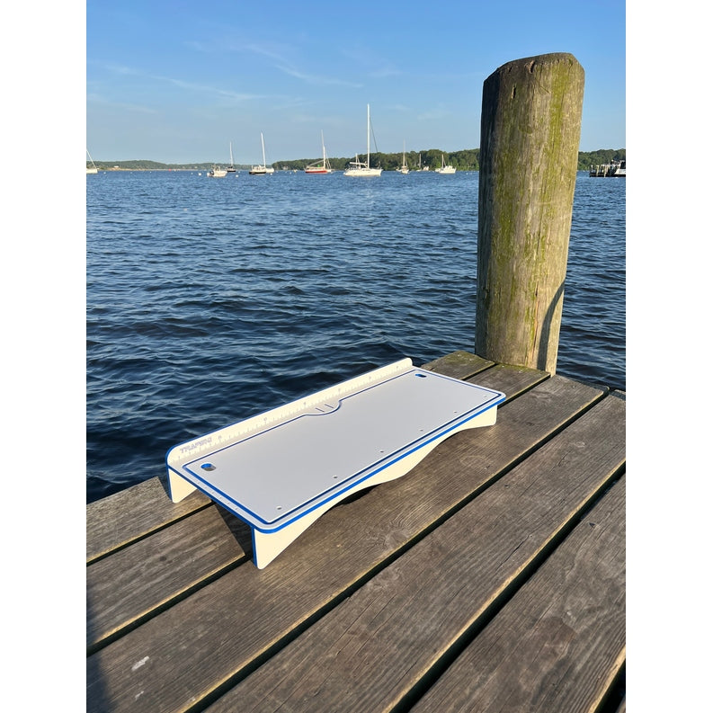 Made in the USA | Premium Double Bucket 33" Raised Fillet Table Cutting Board