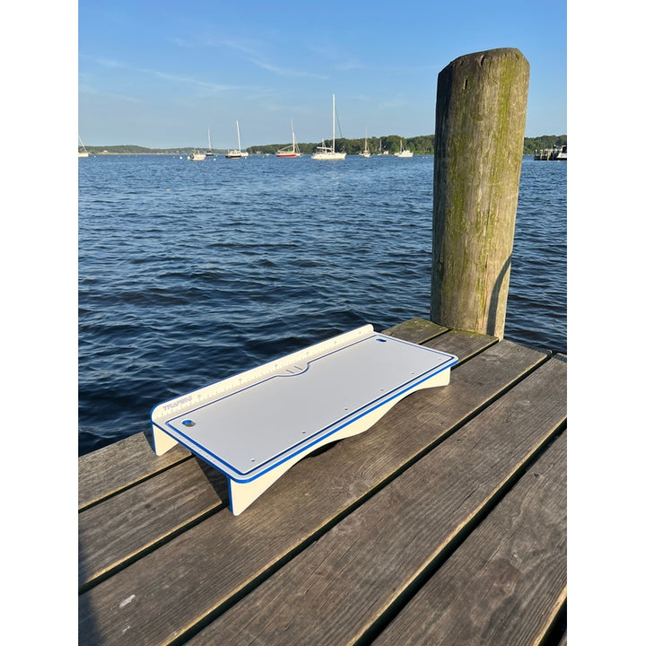 Made in the USA | Premium Double Bucket 33" Raised Fillet Table Cutting Board