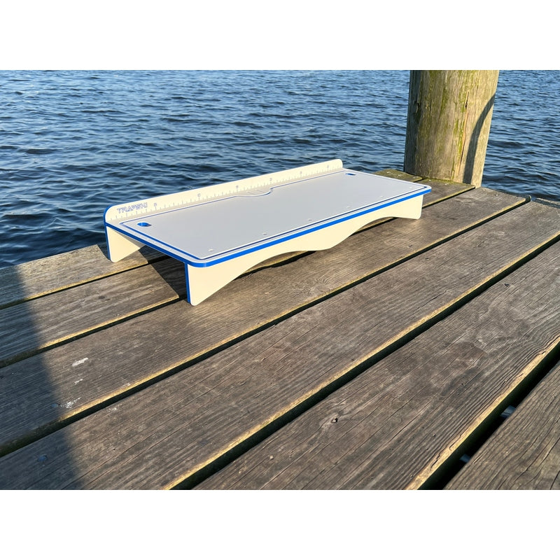 Made in the USA | Premium Double Bucket 33" Raised Fillet Table Cutting Board