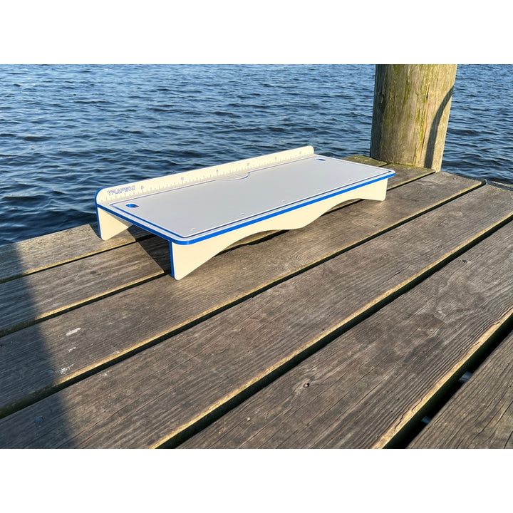 Made in the USA | Premium Double Bucket 33" Raised Fillet Table Cutting Board