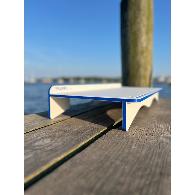 Made in the USA | Premium Double Bucket 33" Raised Fillet Table Cutting Board