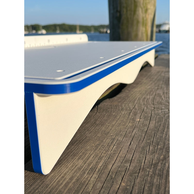 Made in the USA | Premium Double Bucket 33" Raised Fillet Table Cutting Board