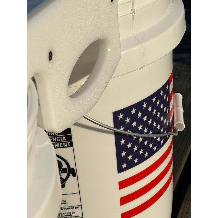 Made in the USA | Premium Double Bucket 33" Raised Fillet Table Cutting Board