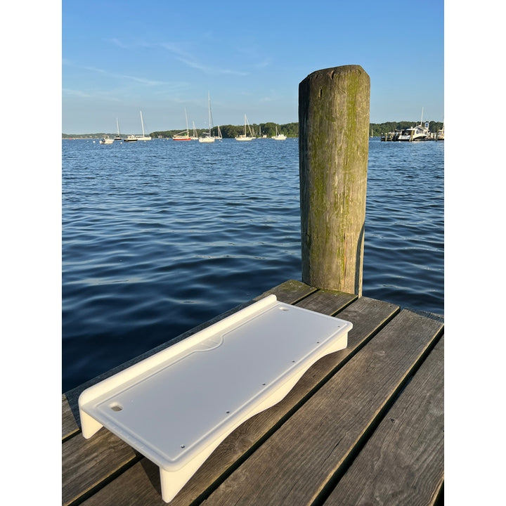 Made in the USA | Premium Double Bucket 33" Raised Fillet Table Cutting Board