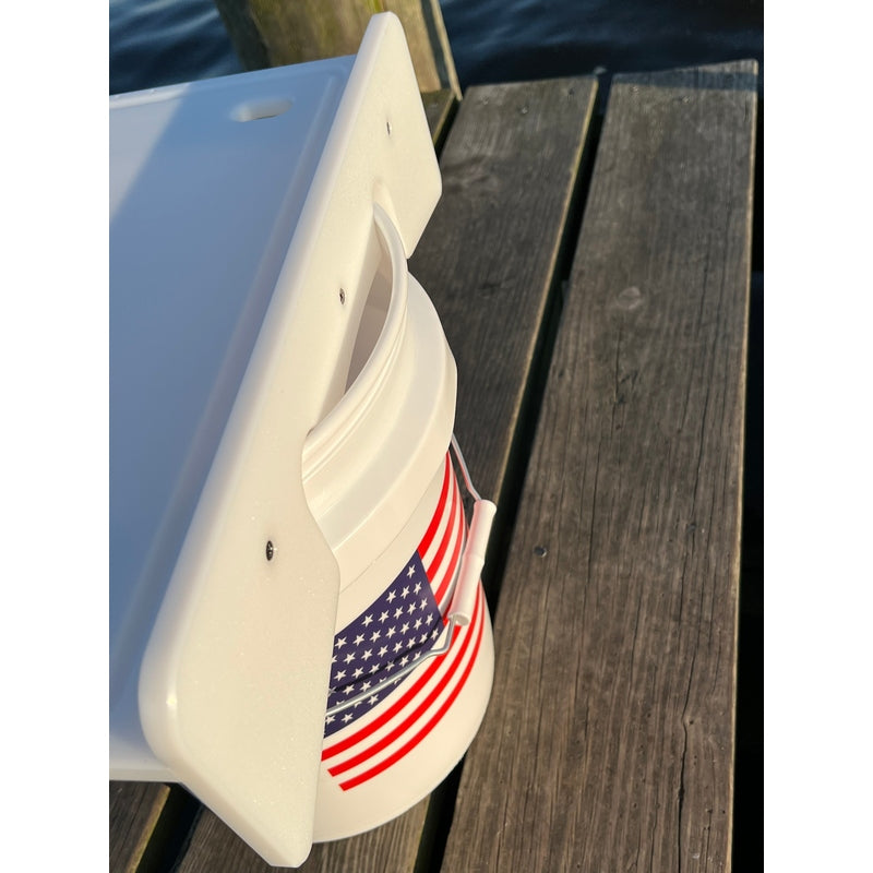 Made in the USA | Premium Single Bucket Raised 18" Fillet Table and Cutting Board