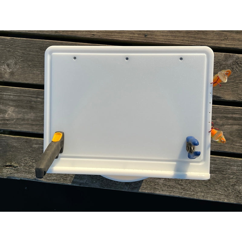 Made in the USA | Premium Single Bucket Raised 18" Fillet Table and Cutting Board