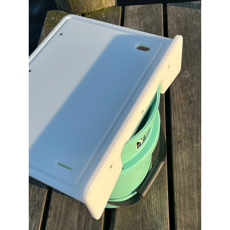 Made in the USA | Premium Single Bucket Raised 18" Fillet Table and Cutting Board