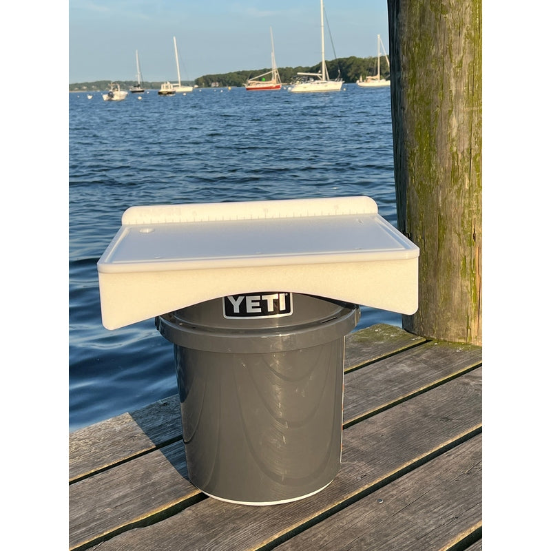 Made in the USA | Premium Single Bucket Raised 18" Fillet Table and Cutting Board