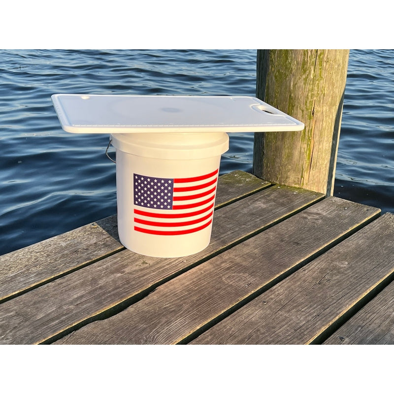 Made in the USA | Premium Bucket or Cooler Fishing Cutting Board