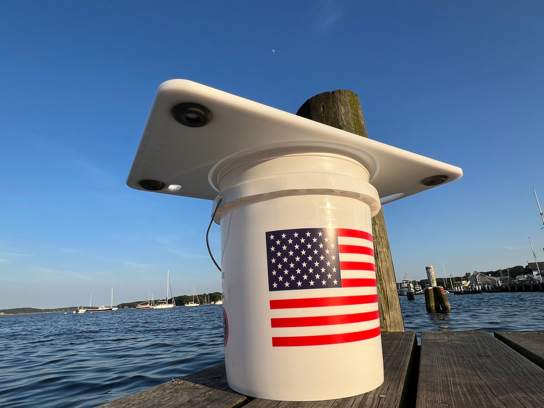 TRAPSKI Premium Bucket or Cooler Fishing Cutting Board | Made in the USA