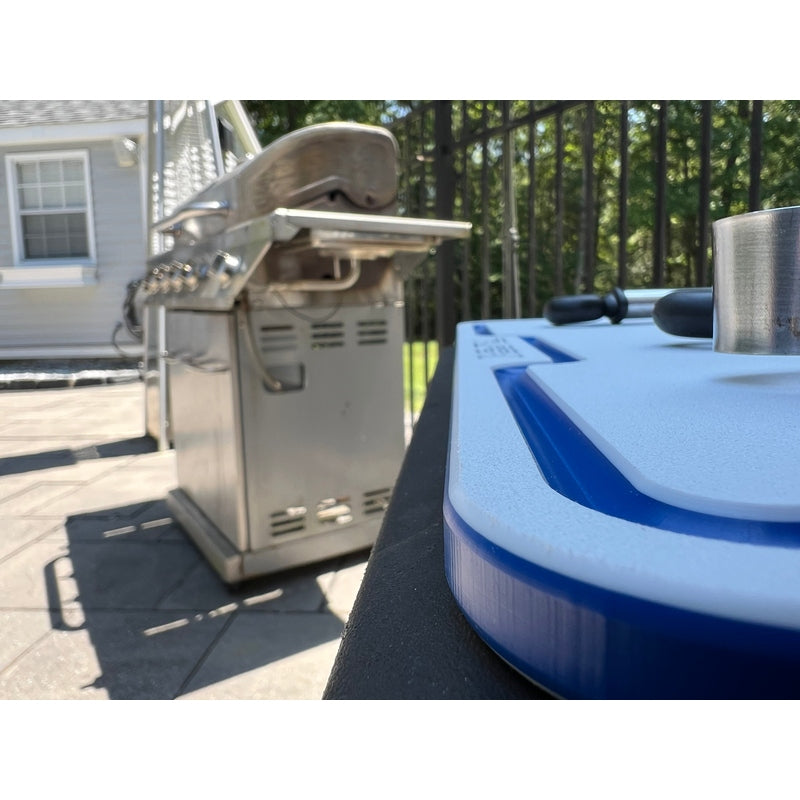 TRAPSKI Premium 1/2 Inch Thick HDPE Cutting Boards | Food-Grade Kitchen Prep Surface | Juice Grooves | Made in the USA