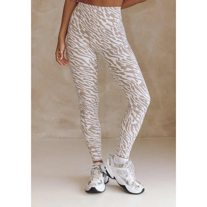 Astoria LUXE BALANCE Full Length Legging - Zebra