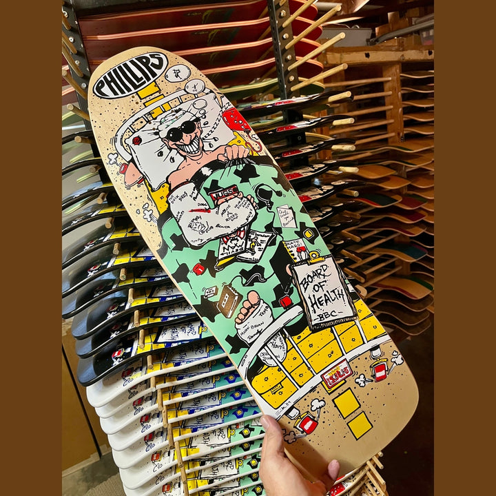 Jeff Phillips Limited Edition Skateboard Deck - Hand-Painted