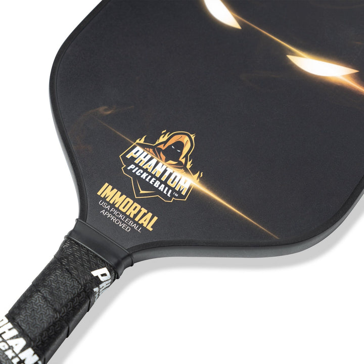 PHANTOM IMMORTAL 16MM T800 Carbon Fiber Pickleball Pro Paddle with Cover