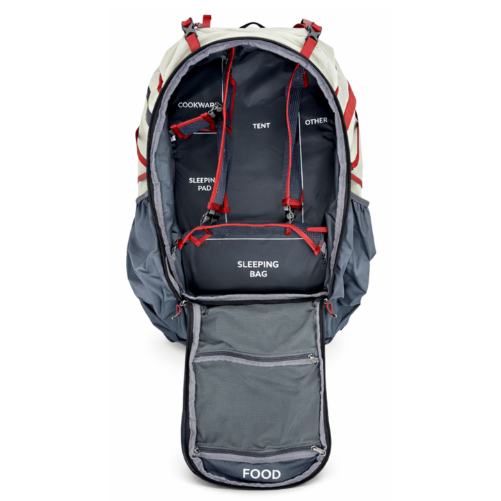 Near Zero Outdoor Gear THE DEAN™ Hiking Backpack 60L