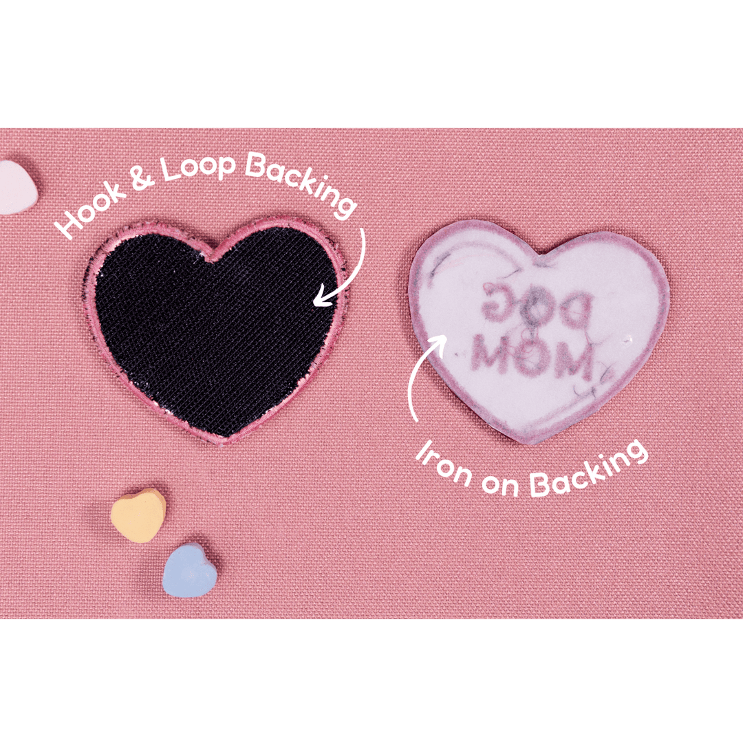 K9 Sport Sack Frenchie Mom Heart Patch